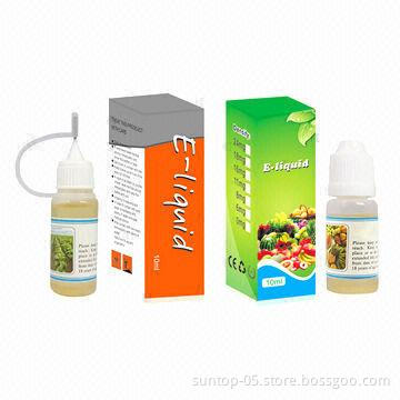 Fruit Flavor Liquid for Electronic Cigarettes, 100% Natural Ingredients, FDA Registered